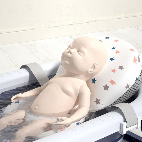 Folding Bathtub, Baby Collapsible, Standing Infant Baby Bath Tubs.